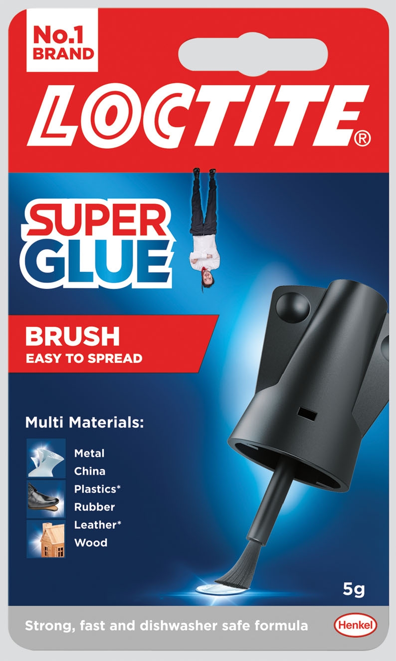 LOCTITE,Super Glue 5gm Bottle Including Brush [Splittable]