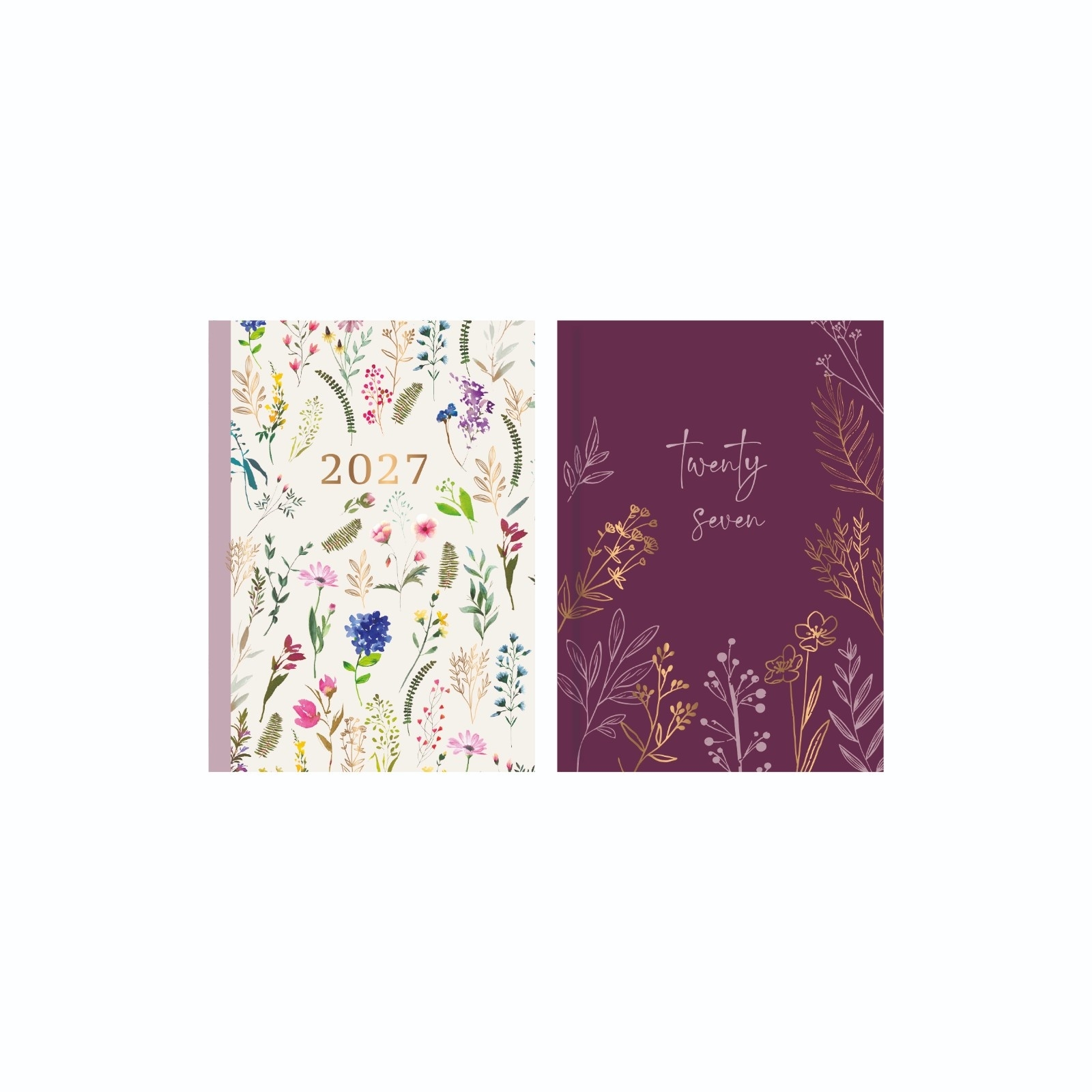 DIARY, Pocket Week To View Floral Meadow 2027 CDU [Packs Only]