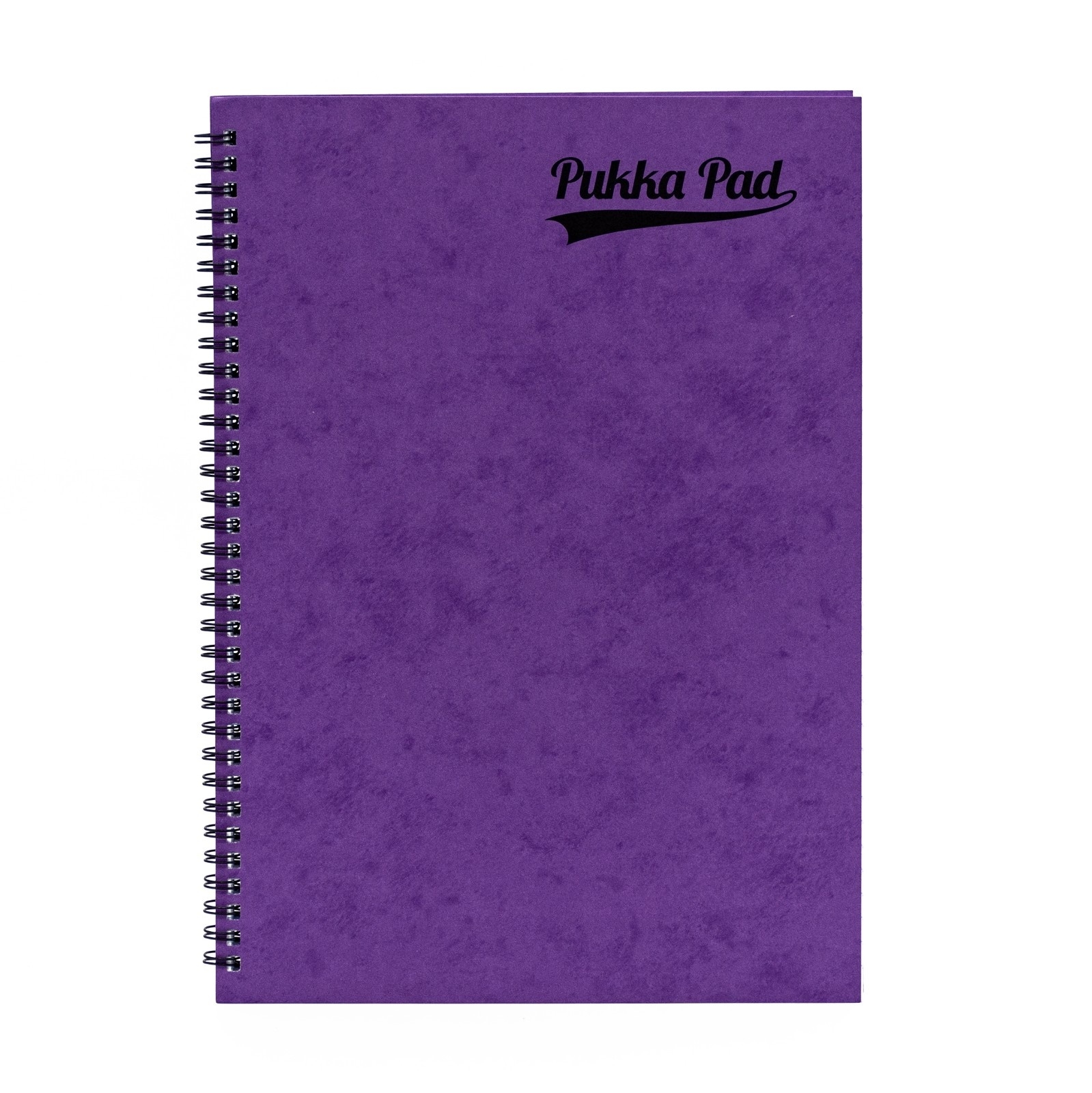 PUKKA PAD,Notebook A4 Twin Wire Pressboard 120pg 5 Assorted Colours [Packs Only]