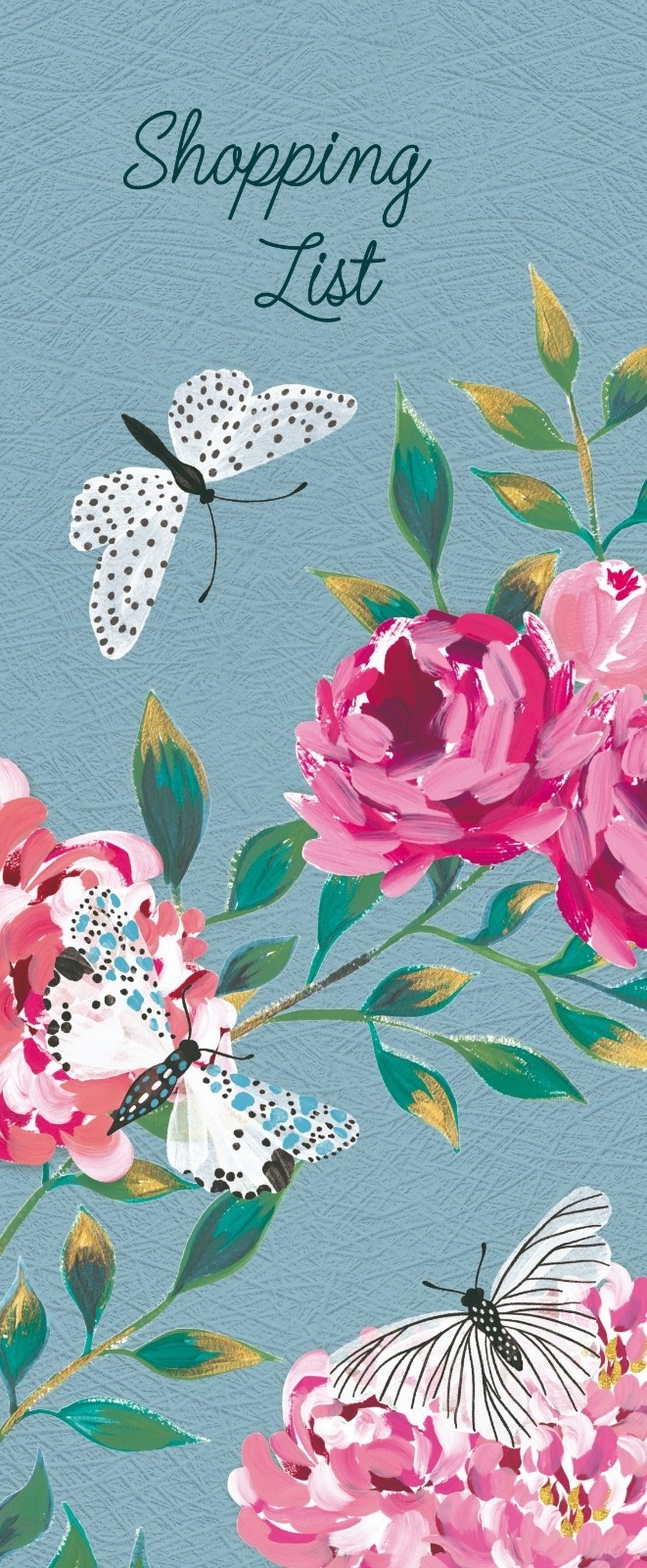 SHOPPING LIST PAD,Flutter (Magnetic)