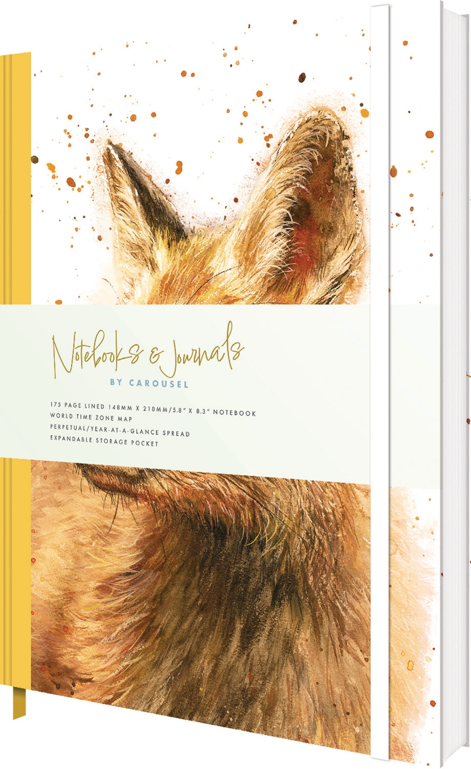 A5 NOTEBOOK & JOURNAL,Casebound,Fox 175 Page