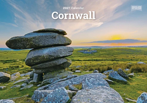 CALENDAR,A5,Cornwall [Packs Only]