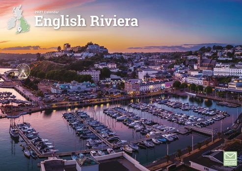 CALENDAR,A4,English Riviera [Packs Only]