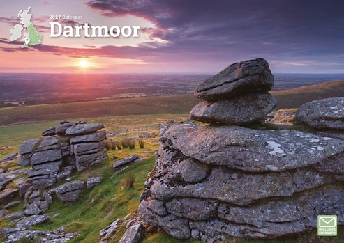 CALENDAR,A4,Dartmoor [Packs Only]