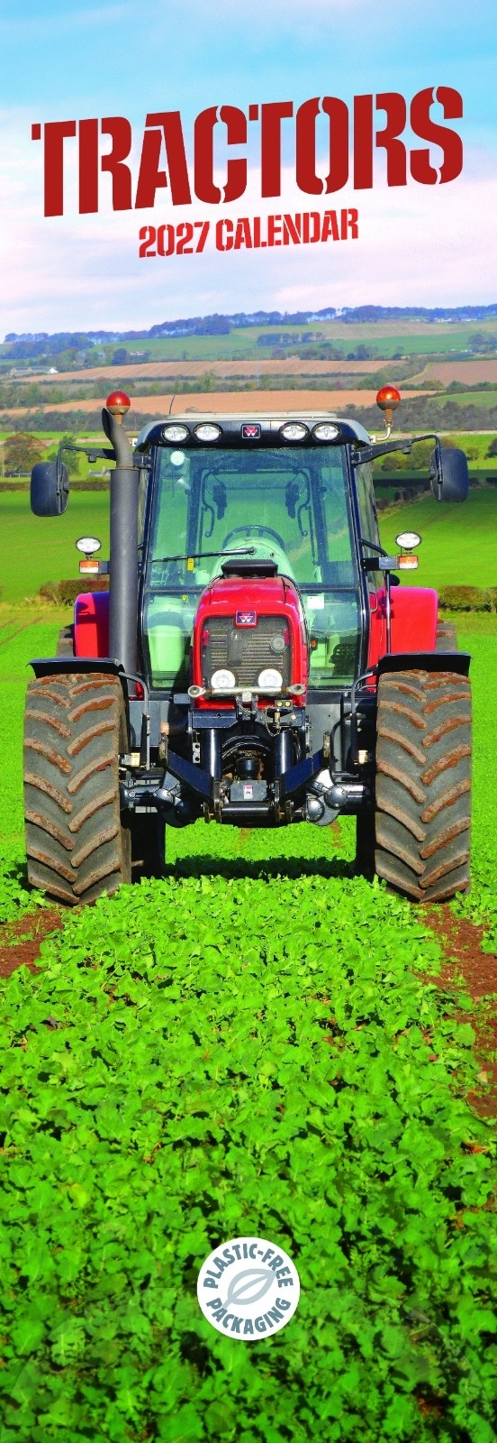 CALENDAR,Slim,Tractors [Packs Only]