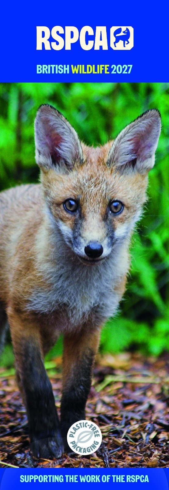 CALENDAR,Slim,British Wildlife (RSPCA) [Packs Only]