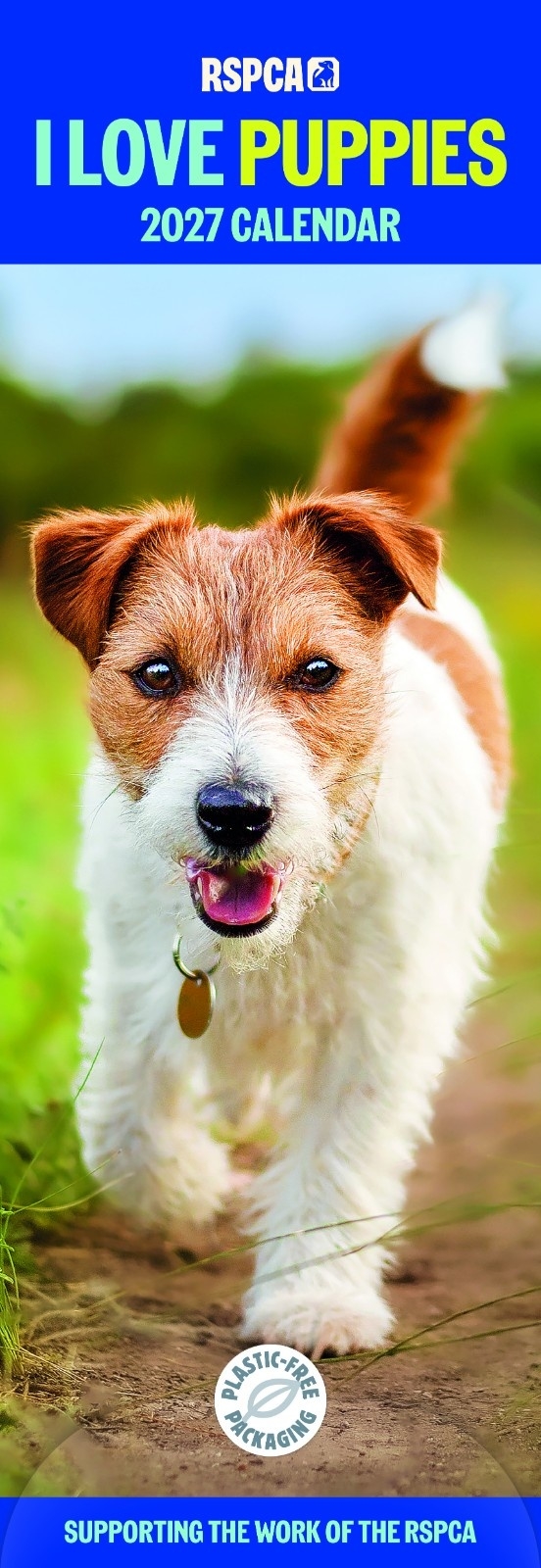 CALENDAR,Slim,I Love Puppies (RSPCA) [Packs Only]