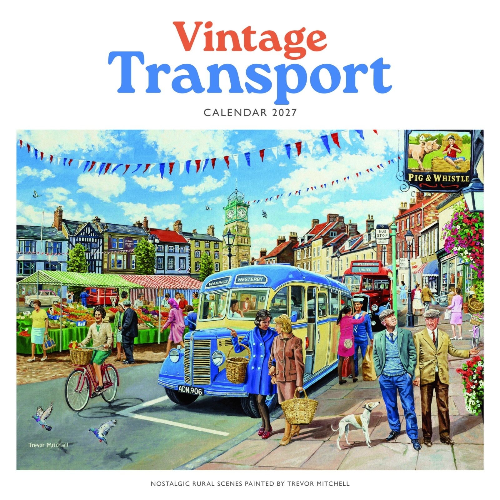CALENDAR,Vintage Transport [Packs Only]