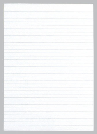 JOTTER,Memo No Cover A4 Feint 80lv [Packs Only]