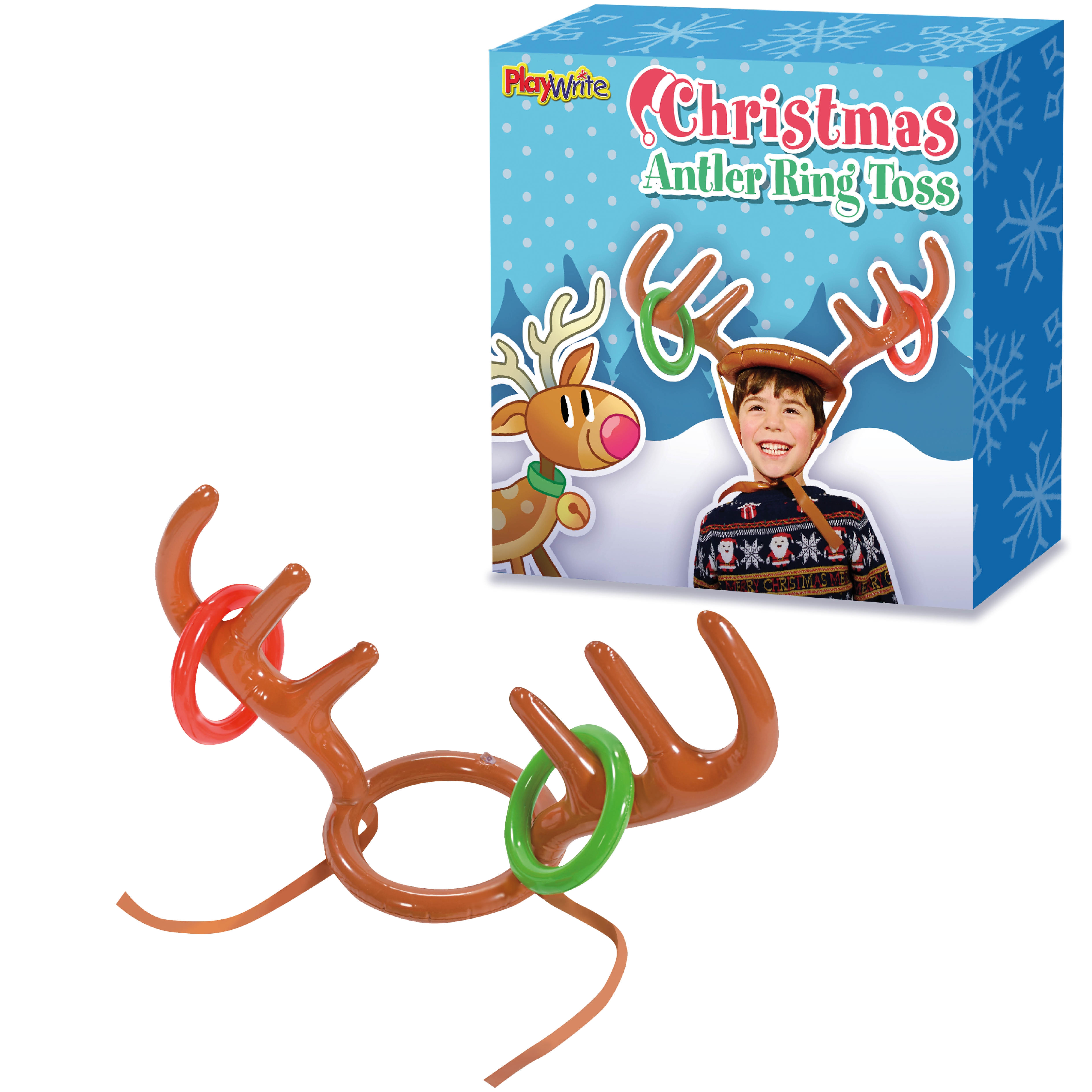 ANTLER RING TOSS GAME,Inflatable 18x18x5cm Boxed [Splittable]