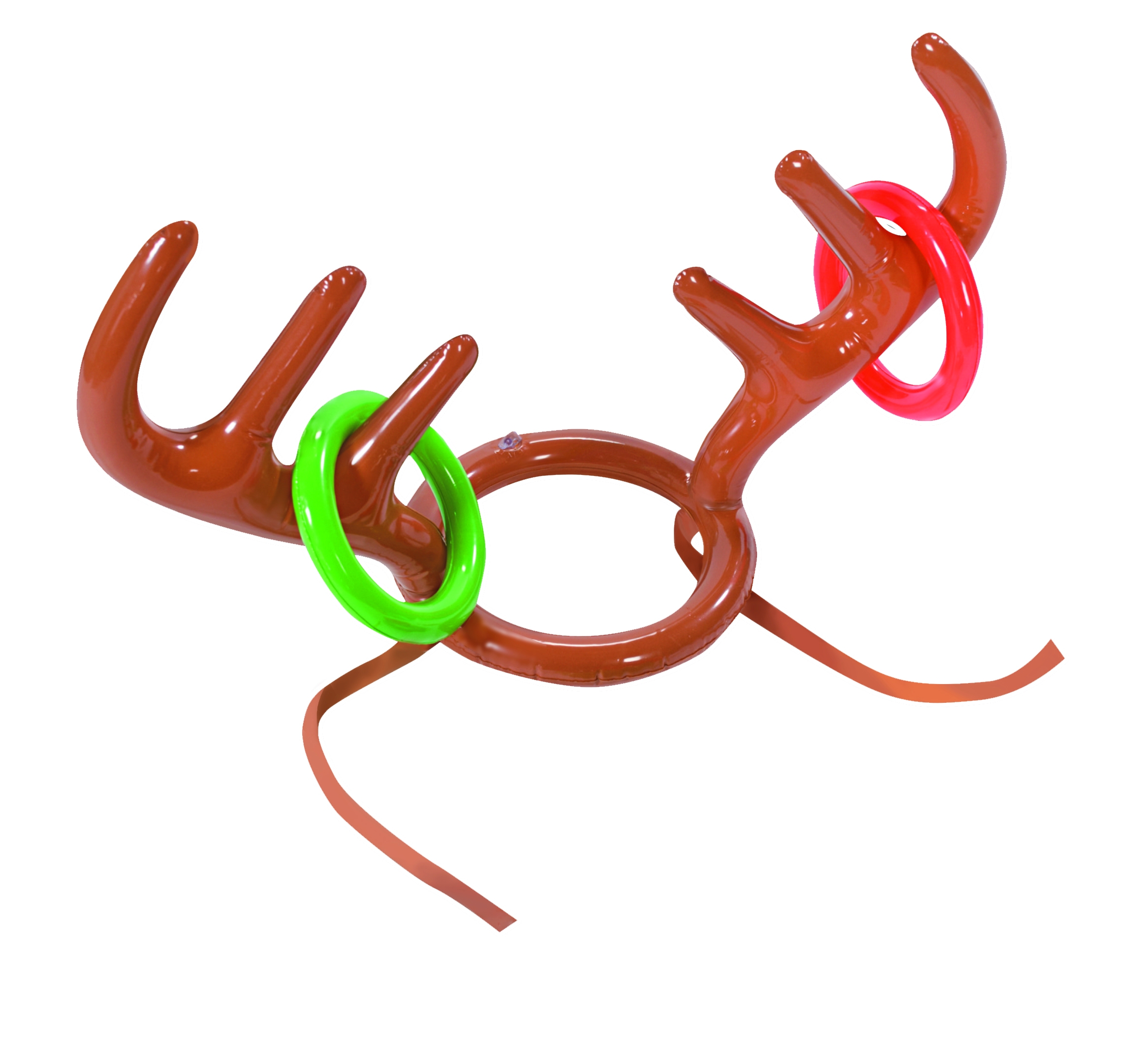 ANTLER RING TOSS GAME,Inflatable 18x18x5cm Boxed [Splittable]
