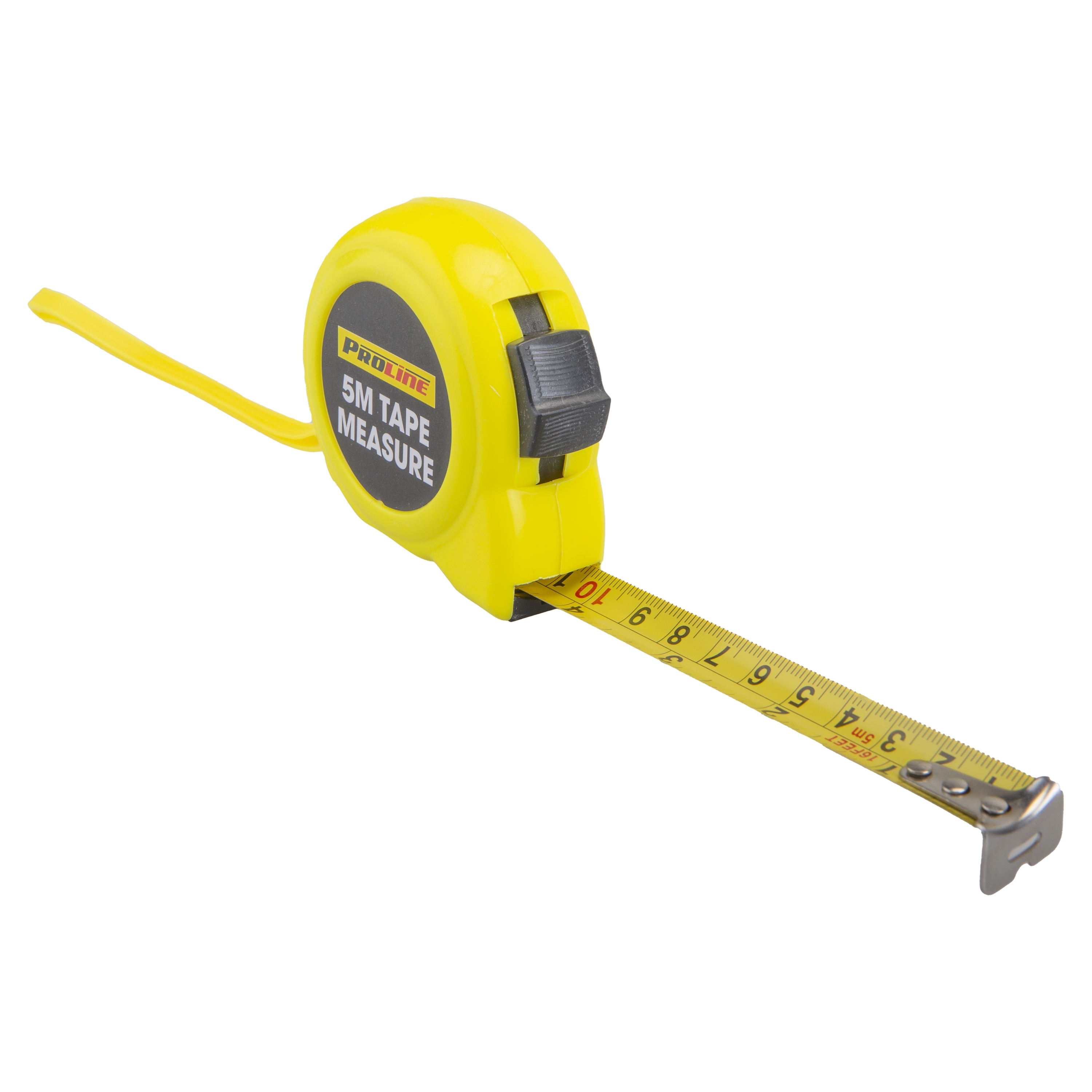 TAPE MEASURE,5M Deluxe Belt Clip & Tape Lock I/cd [Packs Only]