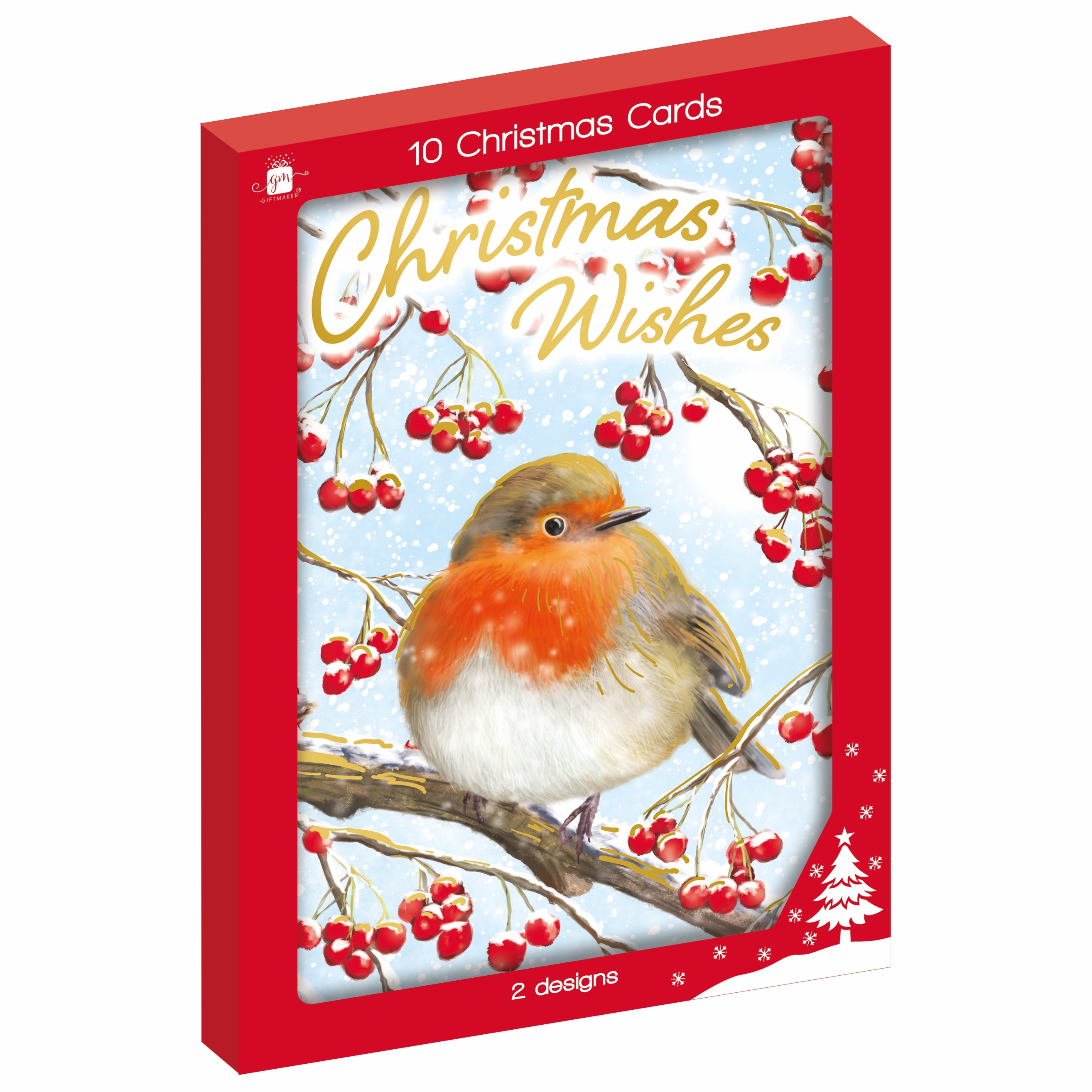 BOXED CARDS,Photographic Robin Portrait 10`s CDU [Splittable]