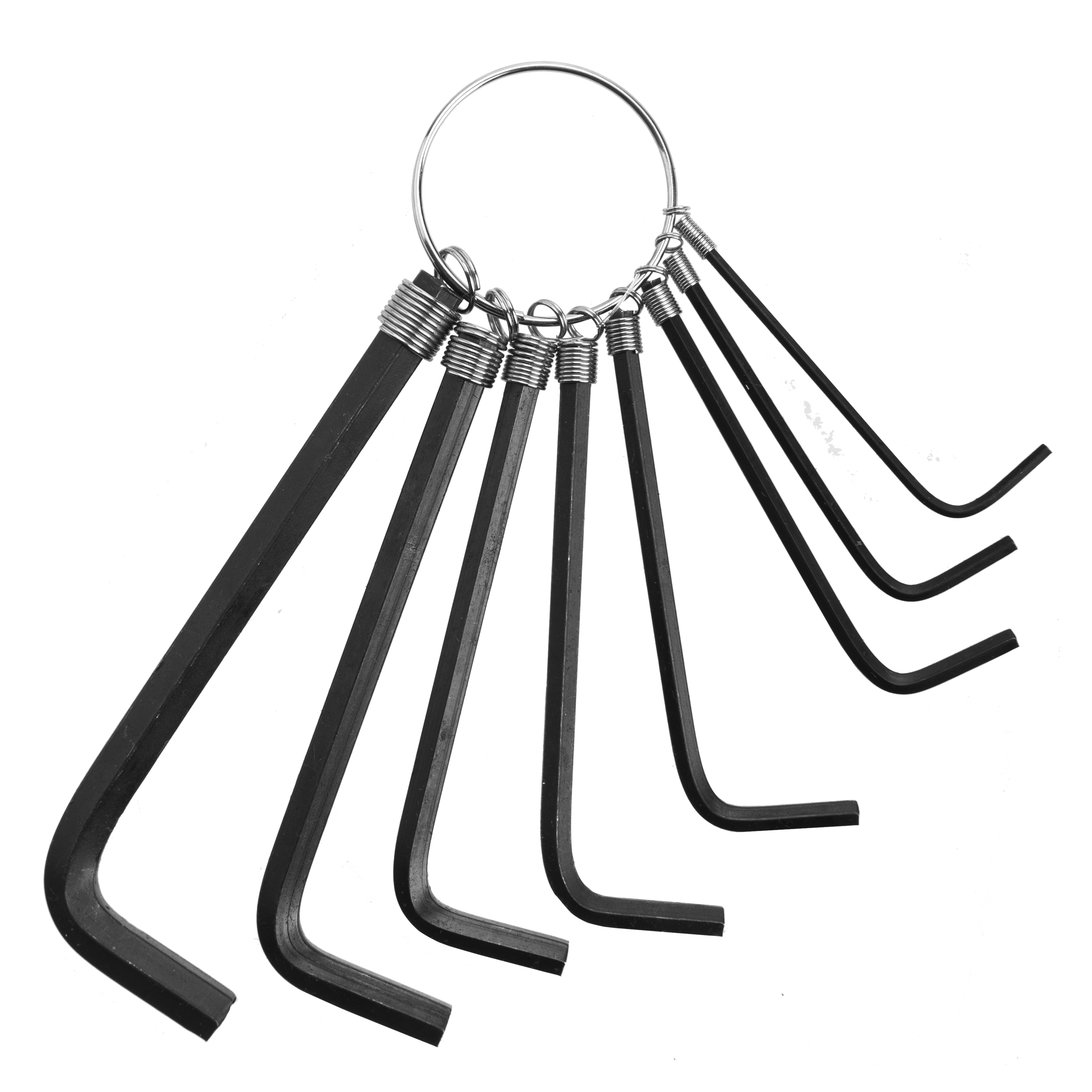 HEX KEY SET,8 Assorted Sizes (1.5mm - 6mm) I/cd [Packs Only]