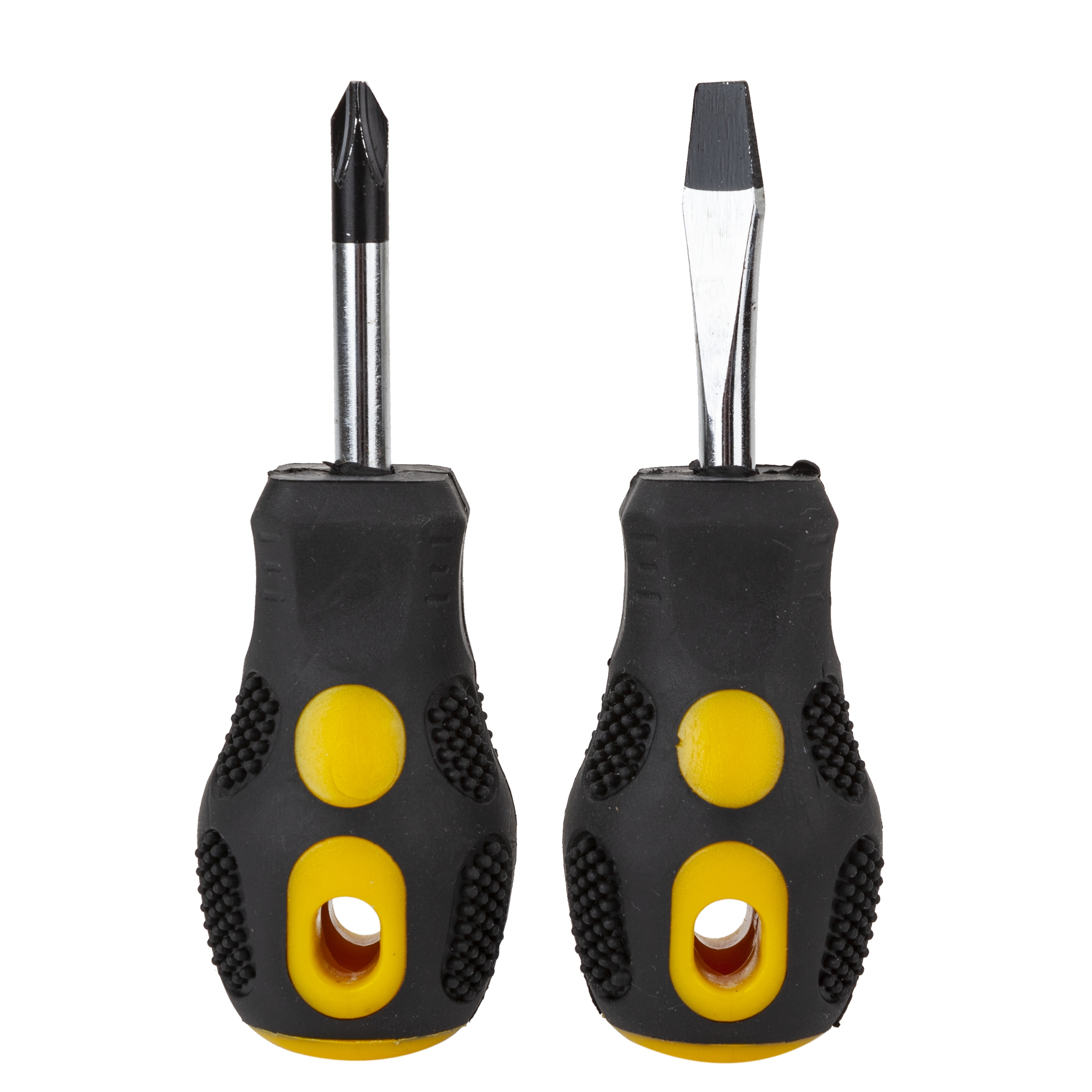 SCREWDRIVERS,Stubby 2`s Cross Head & Flat Head I/cd [Packs Only]