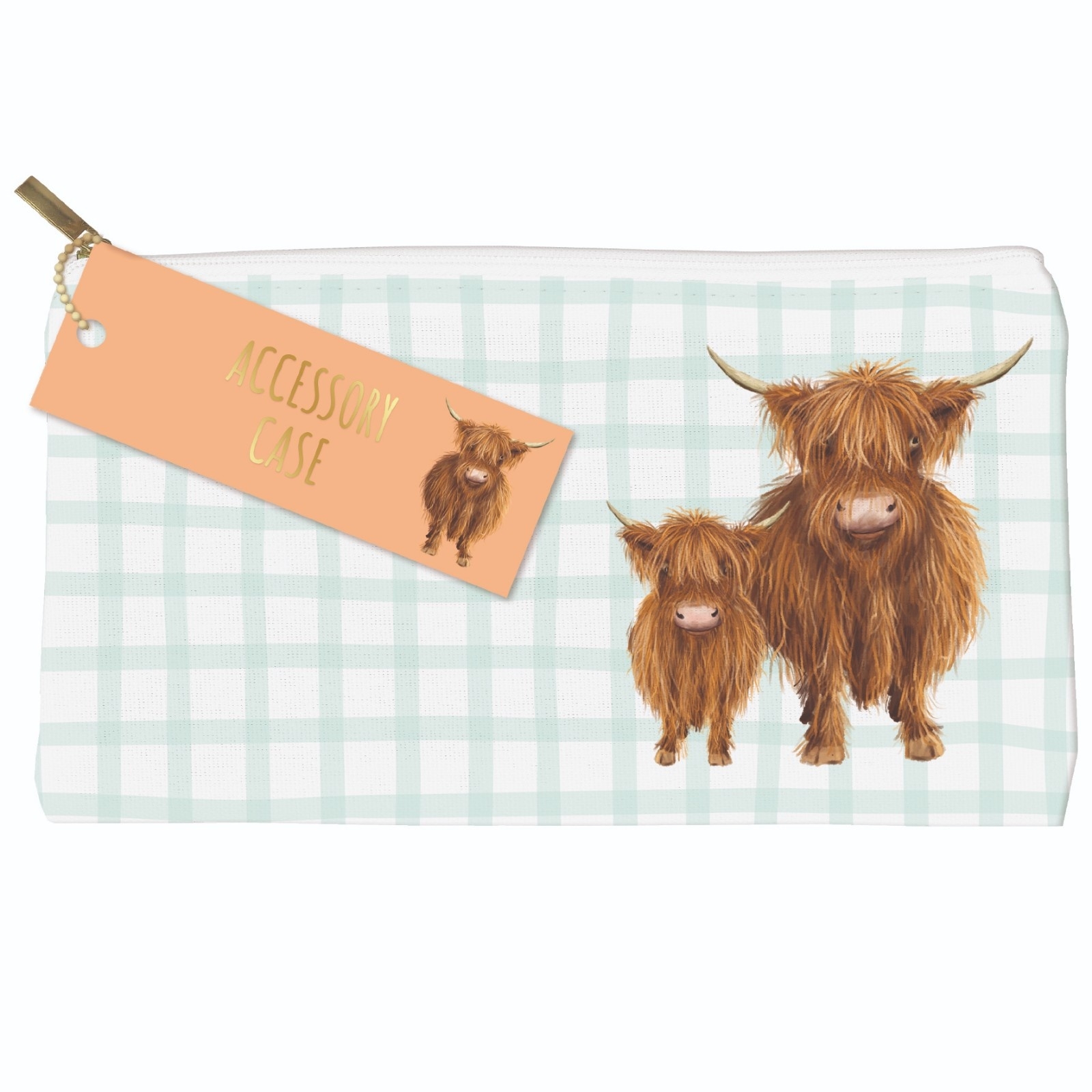 ACCESSORY CASE,Highland Cow [Splittable]