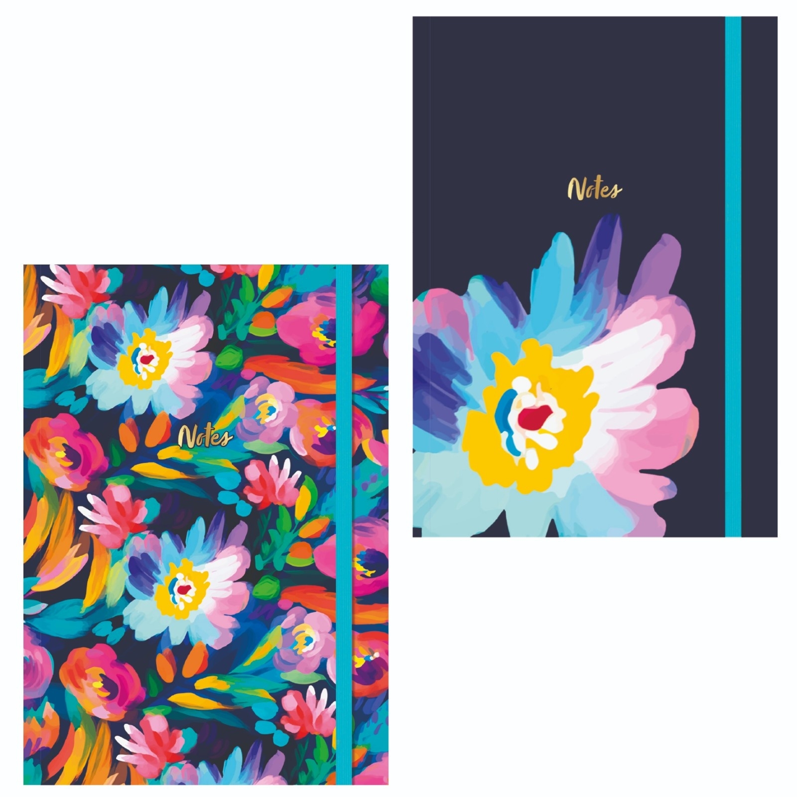 NOTEBOOK,A5 Botanical Bliss Soft Cover CDU [Splittable]