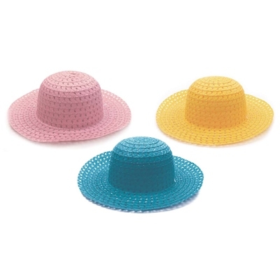 EASTER BONNET, 3 Assorted Colours [Packs Only]