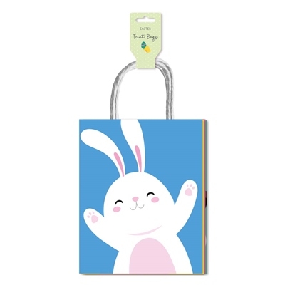 EASTER TREAT BAGS,4 Assorted Designs 14 x 23.5cm [Packs Only]