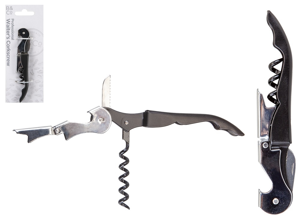 CORKSCREW,Professional Waiter`s I/cd [Packs Only]
