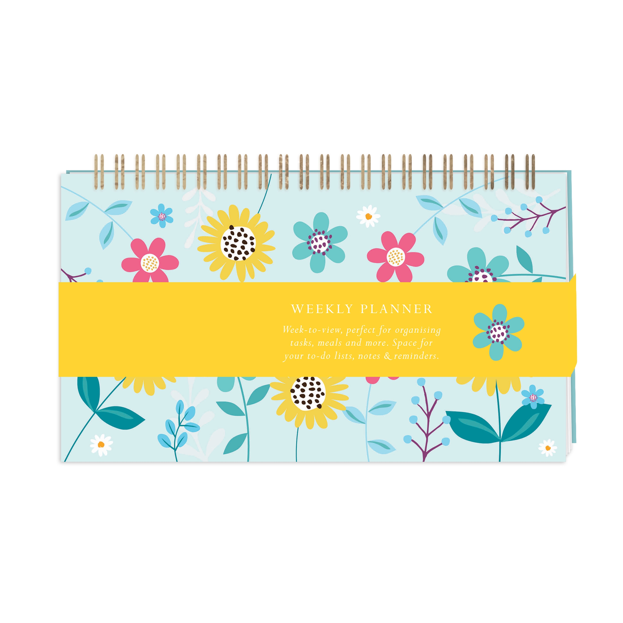 WEEKLY PLANNER,Contemporary Flowers 160 Page