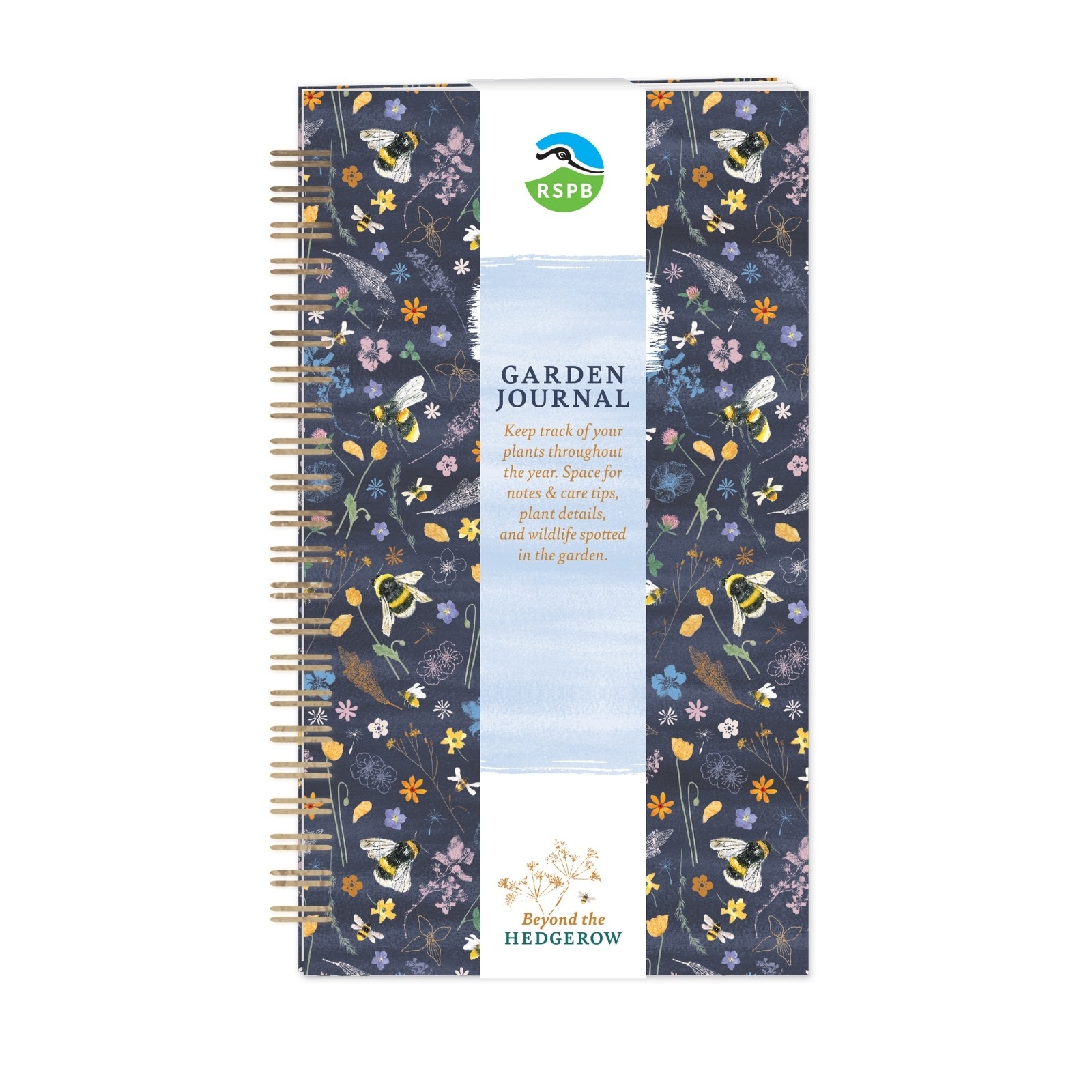 GARDEN JOURNAL,RSPB Beyond The Hedgerow 160 Page