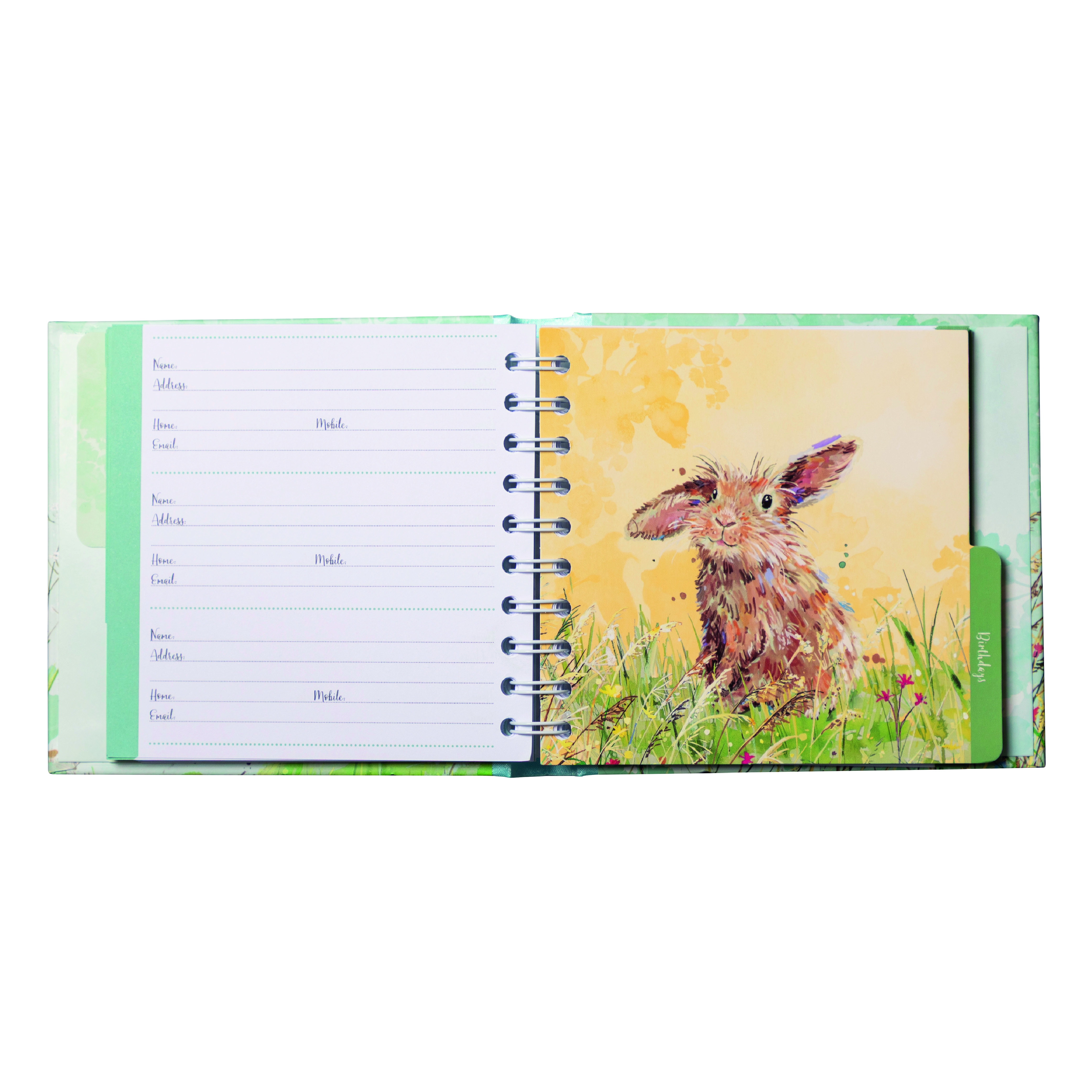 ADDRESS & BIRTHDAY BOOK, The Wildlife