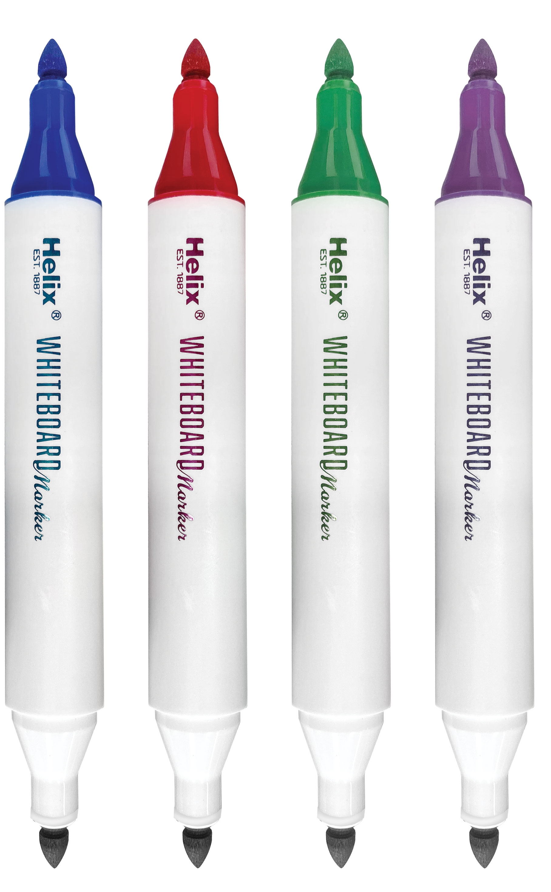 WHITEBOARD MARKER SET,4 Assorted Colours & Eraser I/bxd [Splittable]