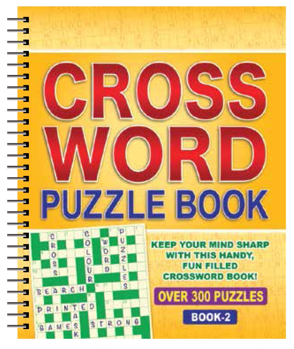 ACTIVITY BOOK,Crossword Spiral Bound [Packs Only]