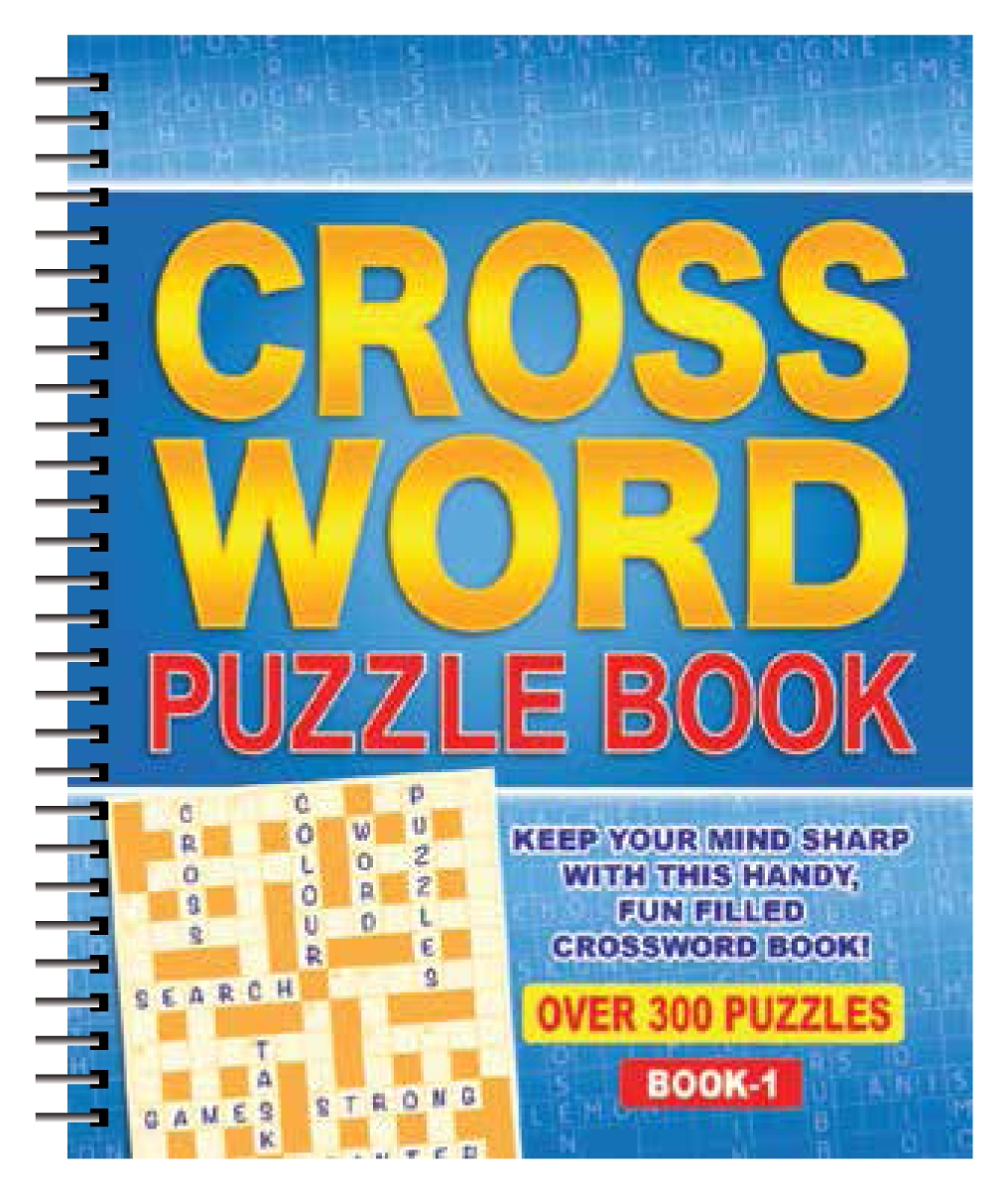 ACTIVITY BOOK,Crossword Spiral Bound [Packs Only]