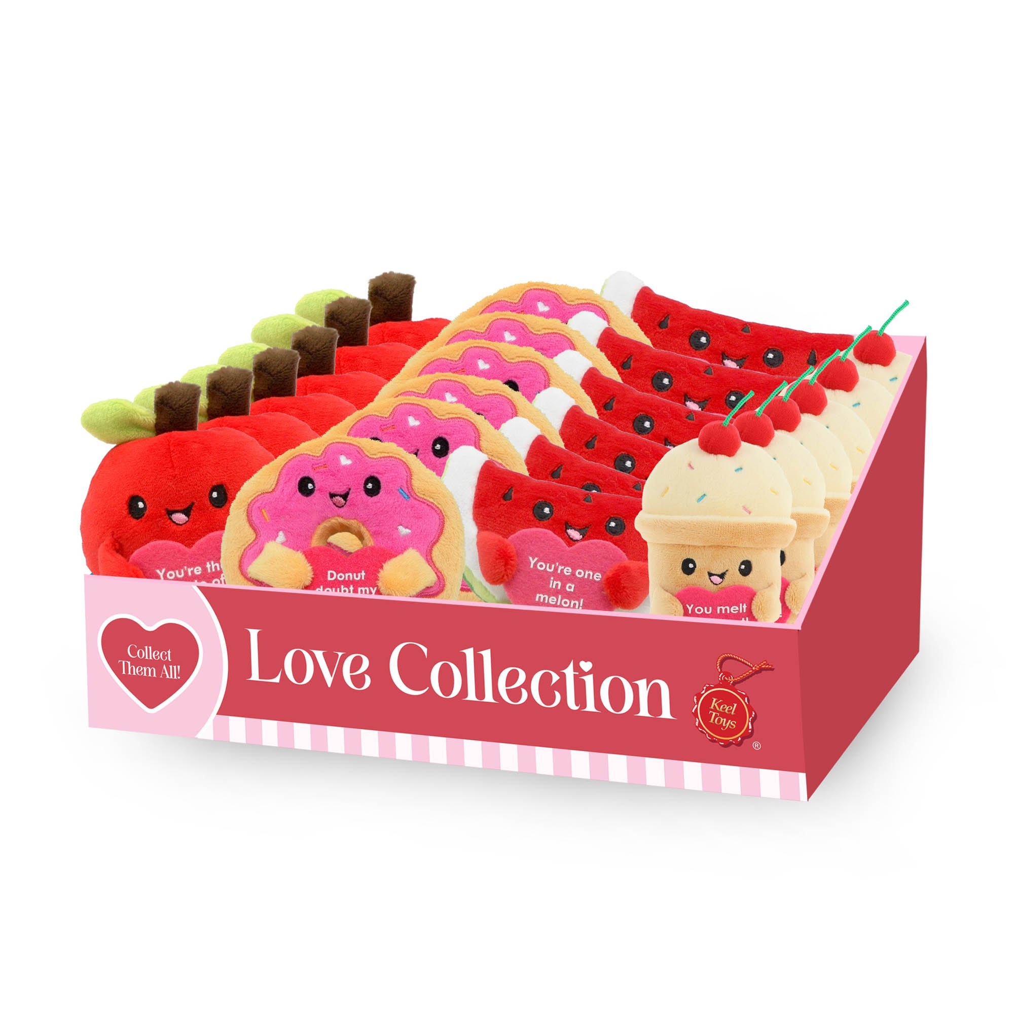 LOVE COLLECTION,12cm 4 Assorted CDU (Keeleco) [Packs Only]
