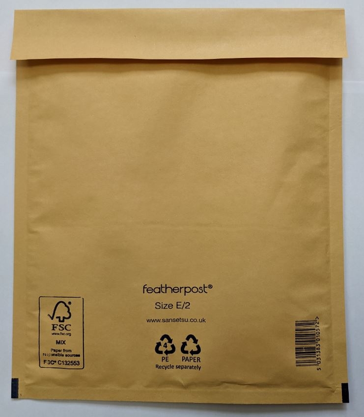 PADDED ENVELOPES,E2 Gold (Featherpost)(Bulk) [Packs Only]