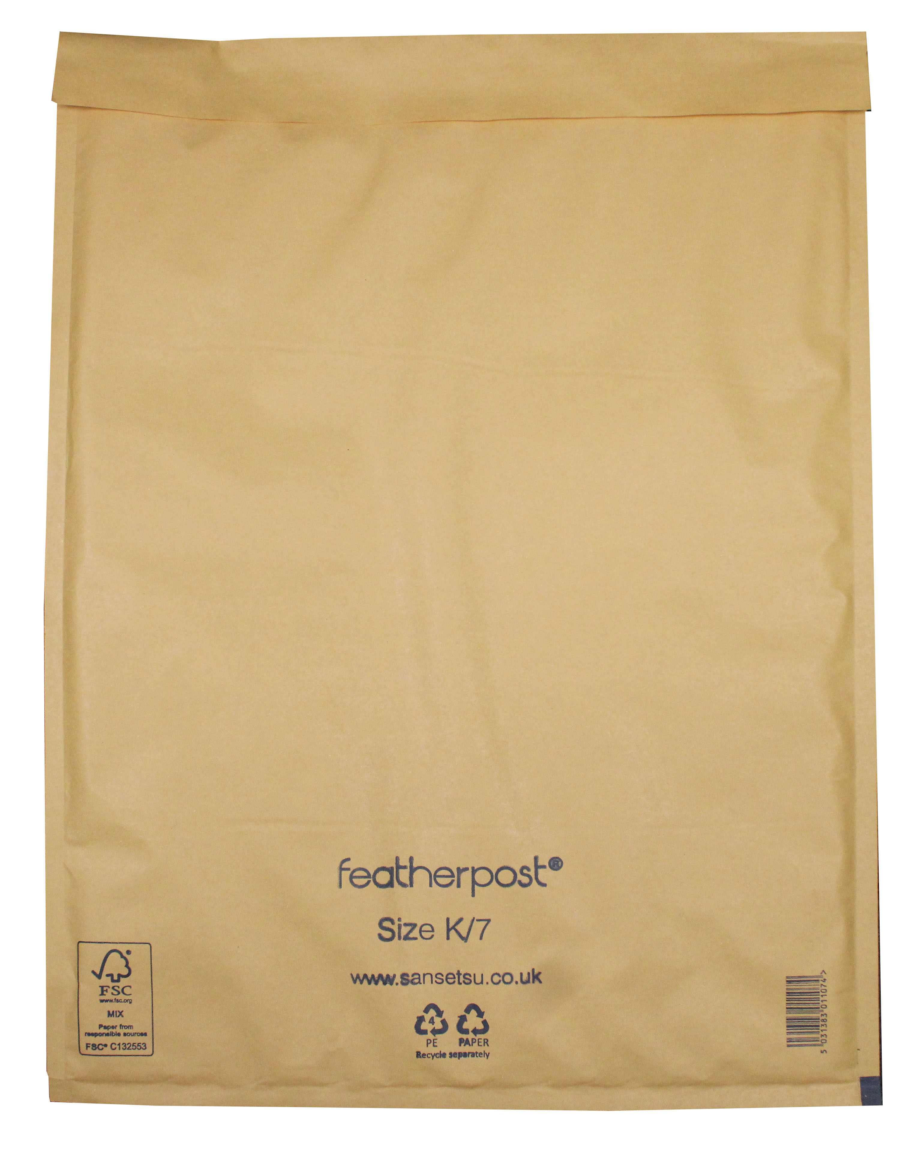 PADDED ENVELOPES,K7 Gold (Featherpost)(Bulk) [Packs Only]