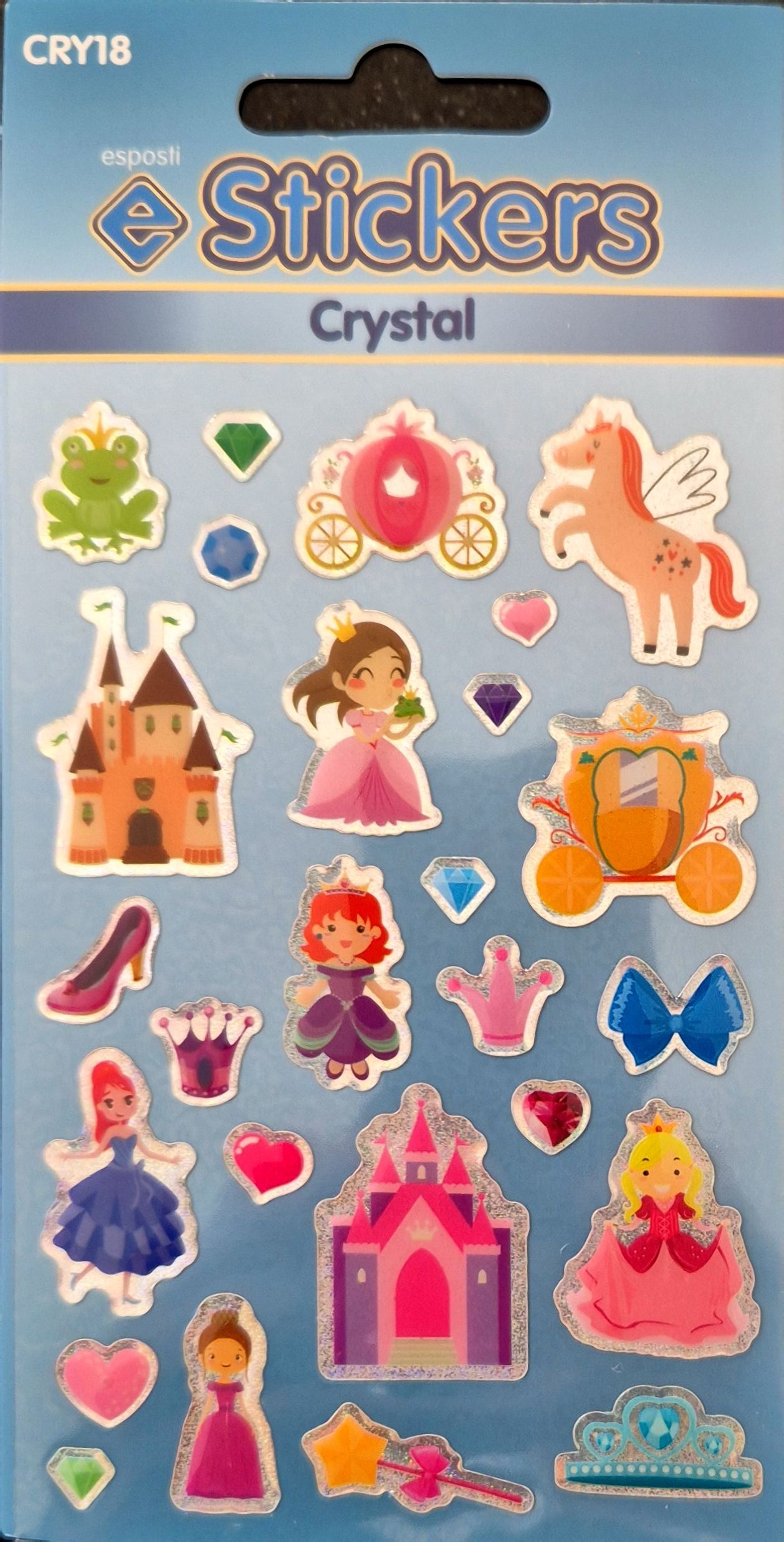 STICKERS,PVC Princesses [Packs Only]