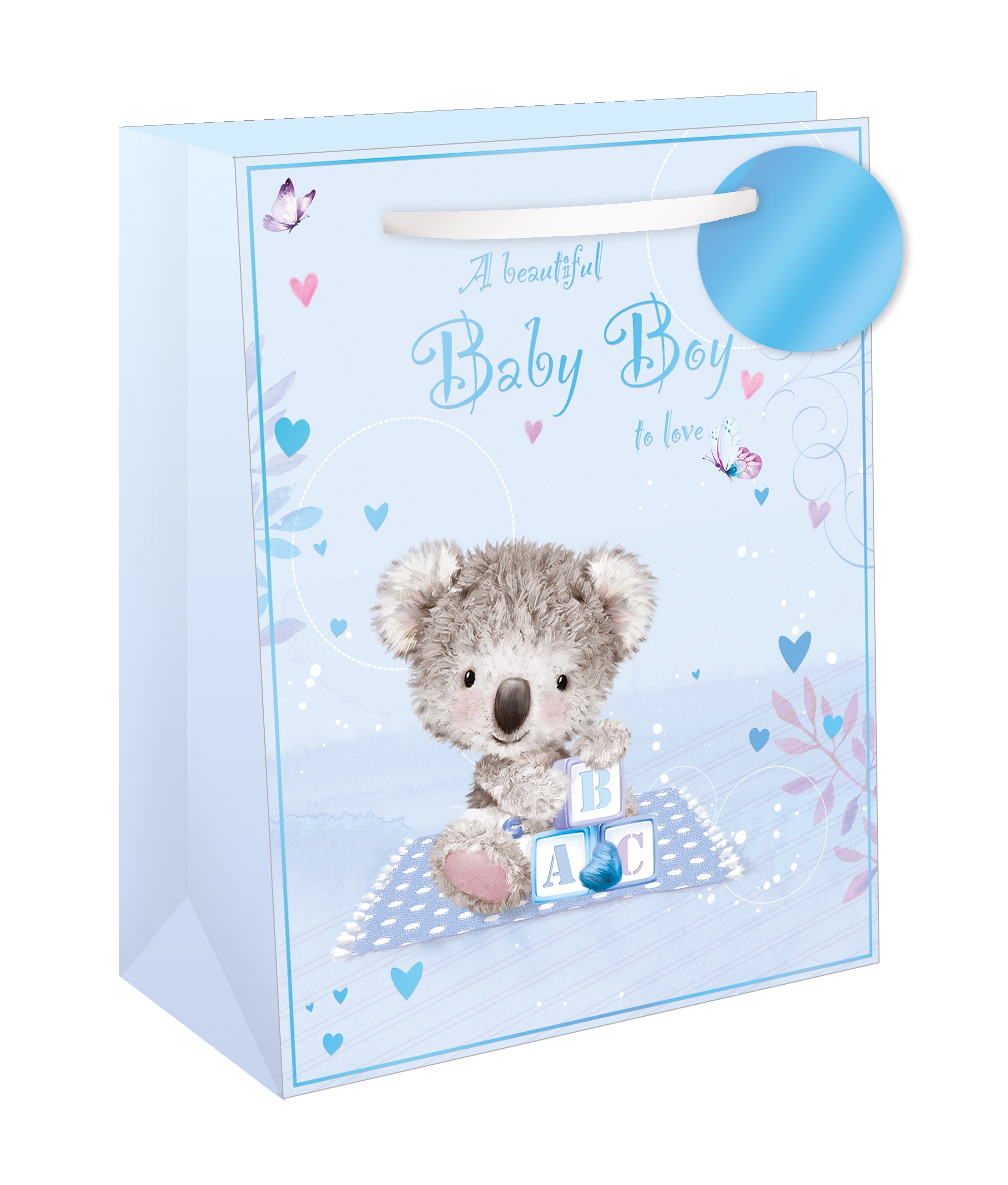 GIFT BAG,Baby Boy Koala Blue (Large) [Packs Only]