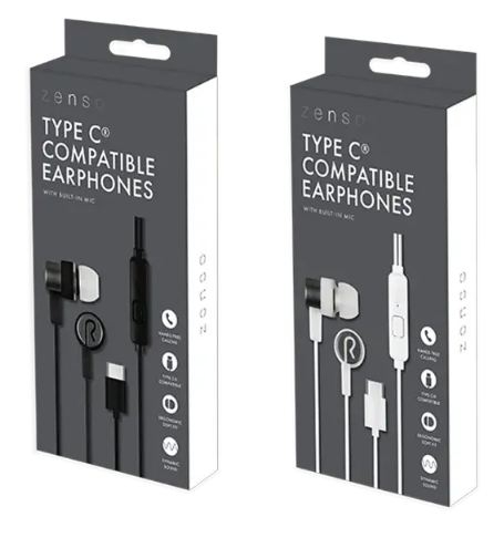 WIRED EARPHONES, Type C Compatible [Splittable]
