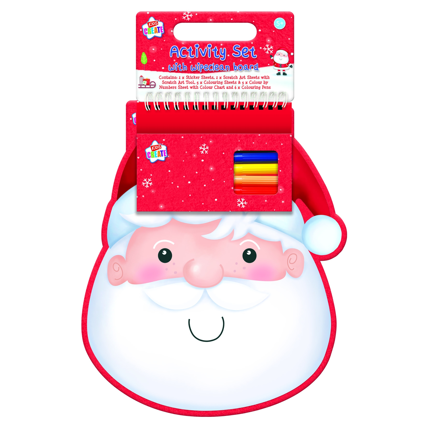 XMAS ACTIVITY PACK,with Wipeclean Board H/pk [Splittable]