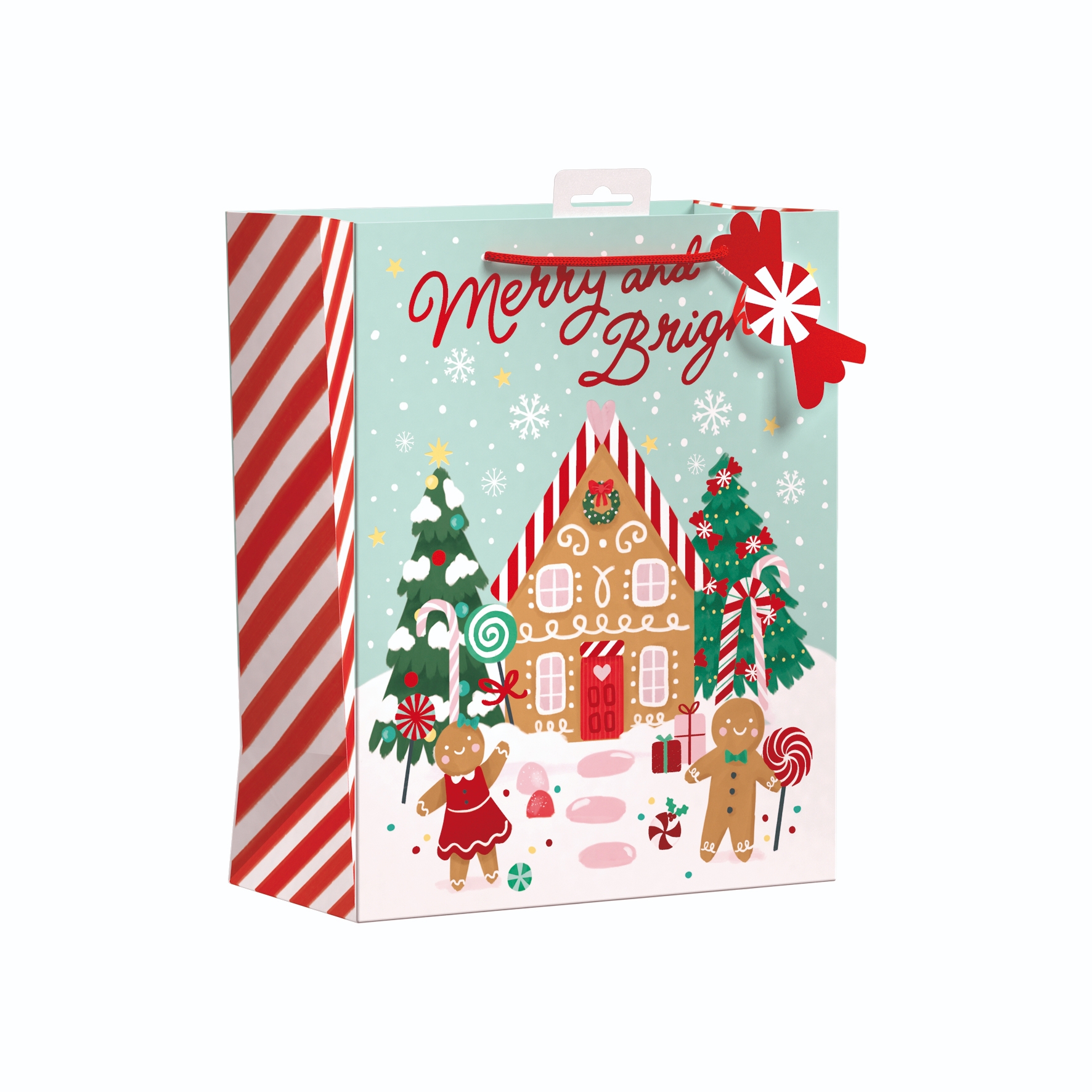 GIFT BAG,Candy Cane Lane (Medium) [Packs Only]