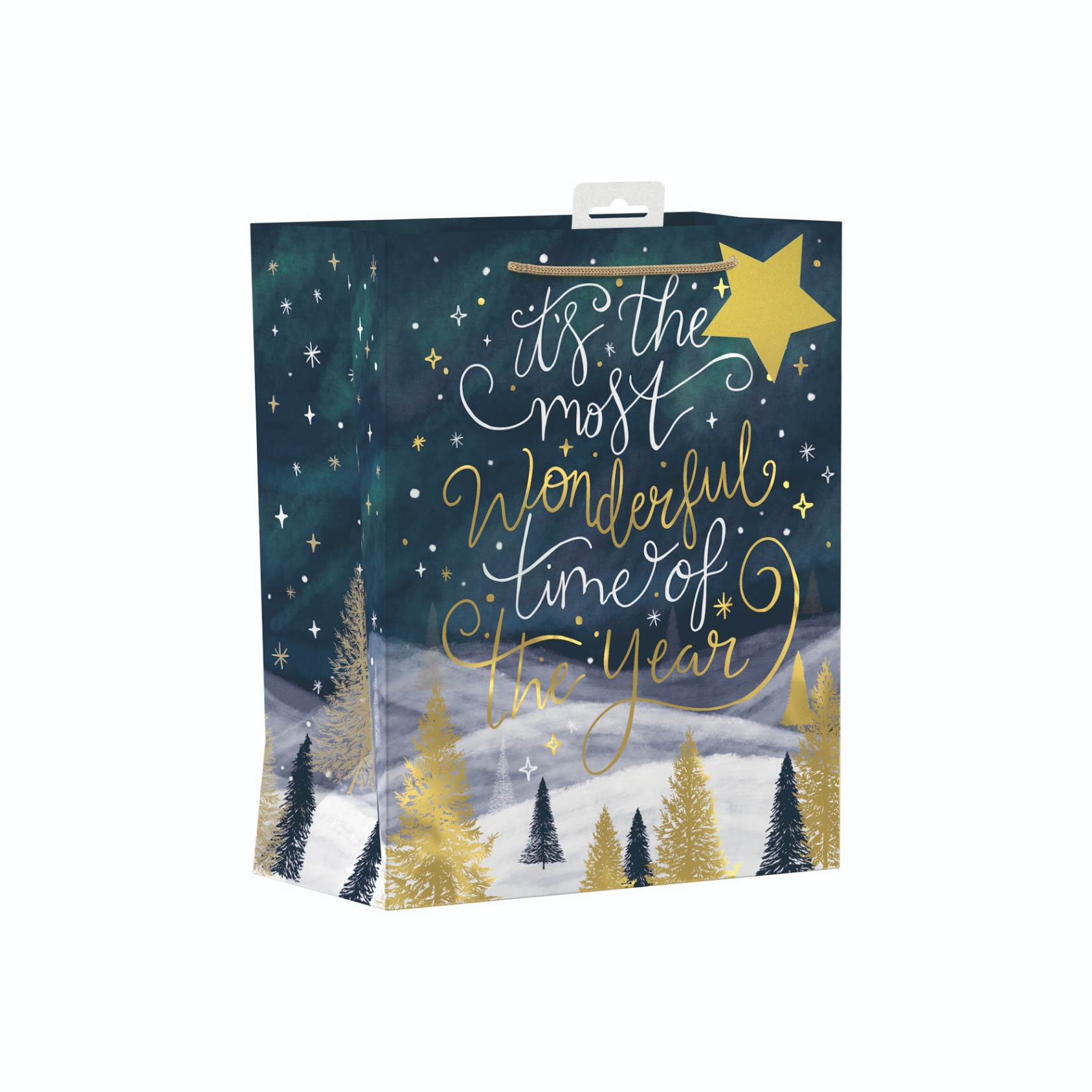 GIFT BAG,Midnight Christmas (Large) [Packs Only]