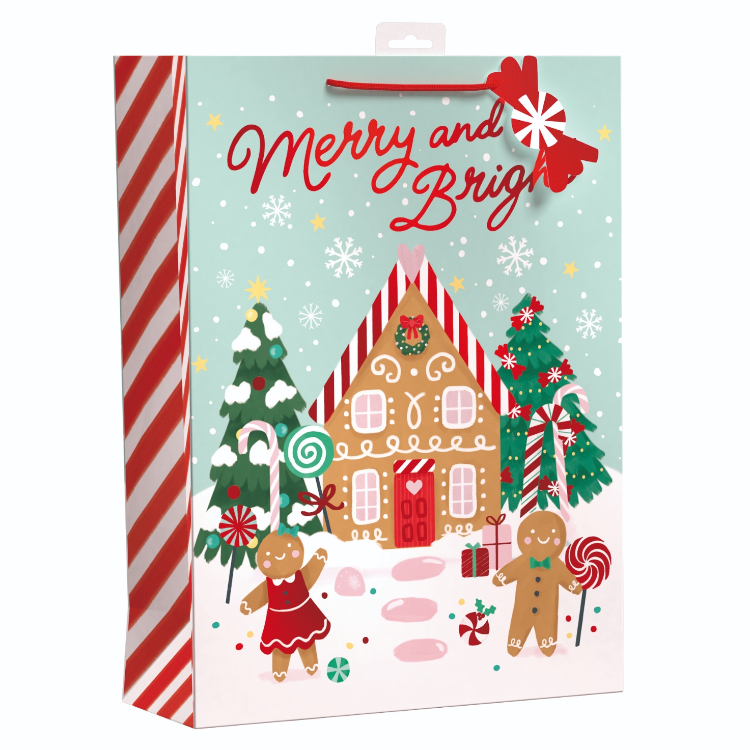 GIFT BAG,Candy Cane Lane (Large) [Packs Only]