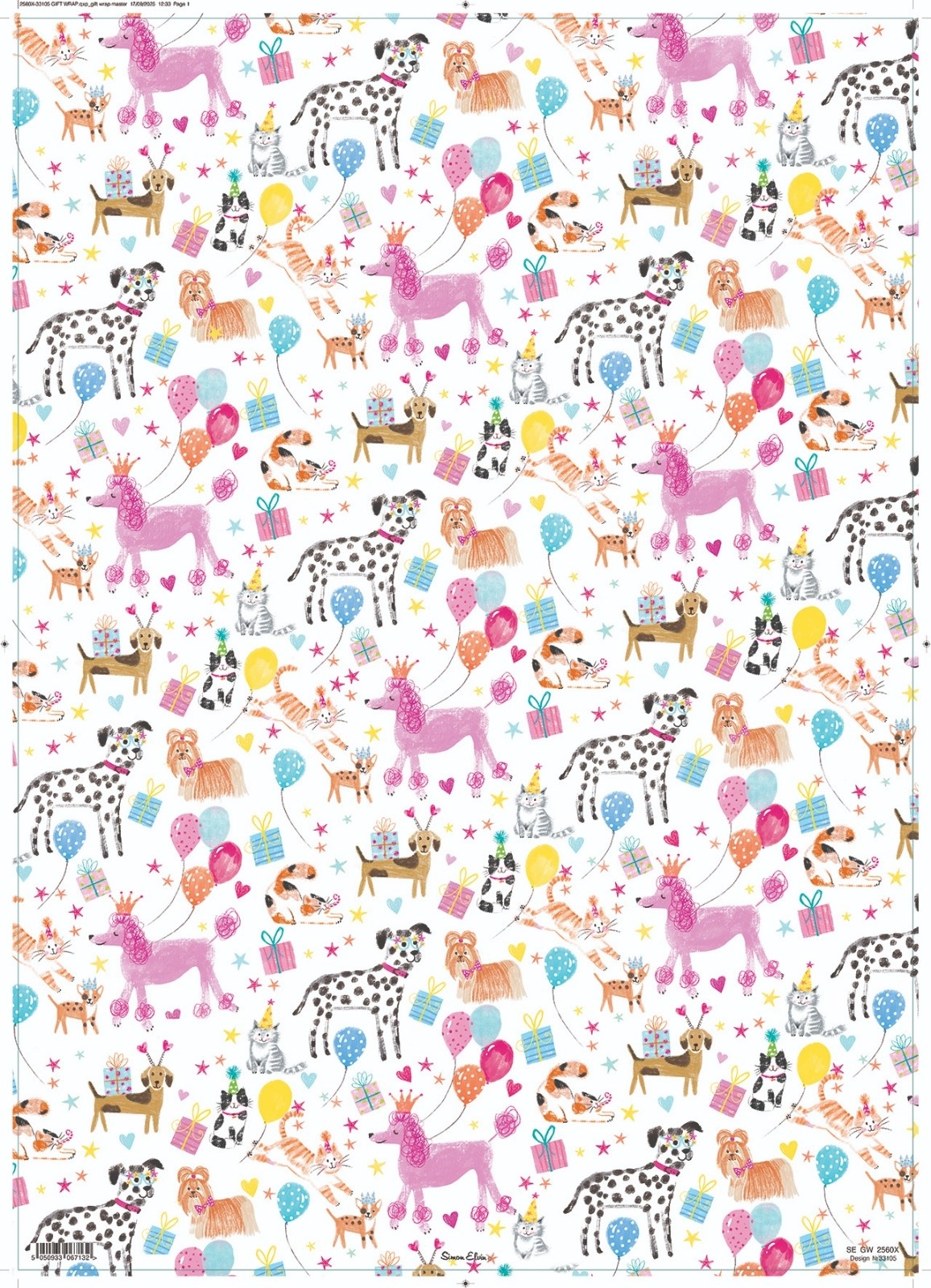 GIFT WRAP,Cats & Dogs [Packs Only]