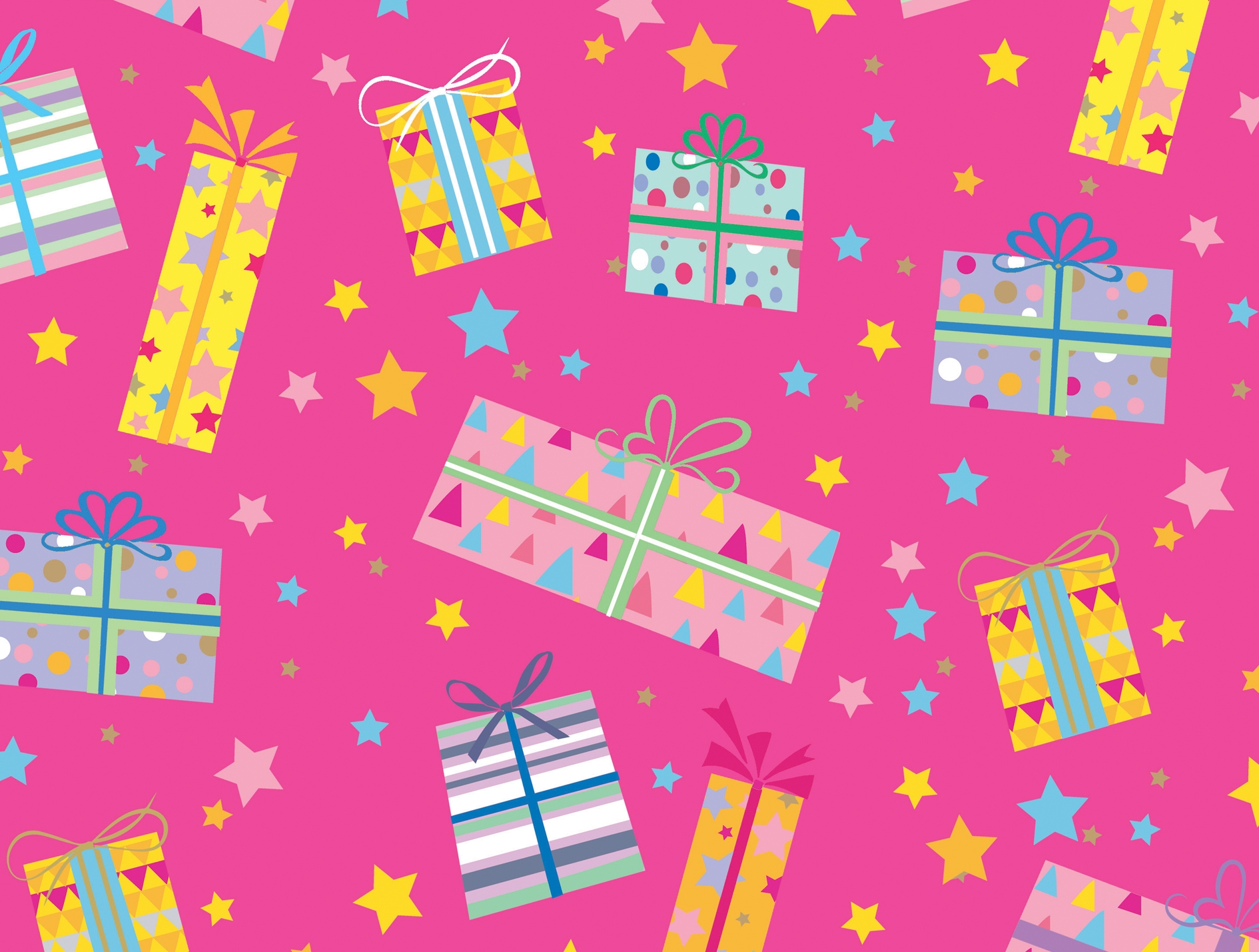 GIFT WRAP,Pink Parcels [Packs Only]