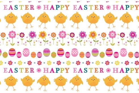 GIFT WRAP,Flowers, Chicks & Eggs [Packs Only]