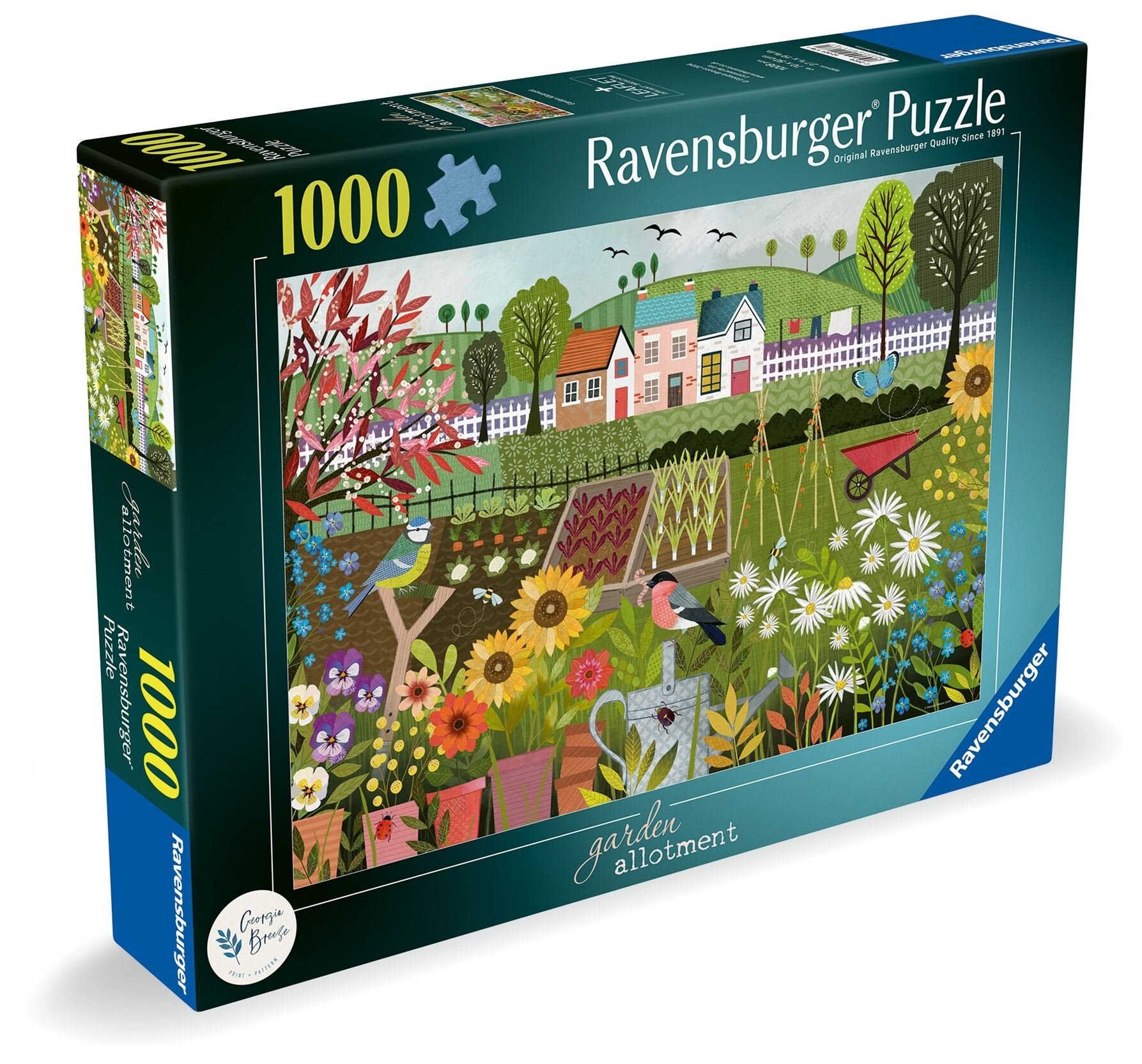 JIGSAW,1000pc.Garden Allotment (Ravensburger)