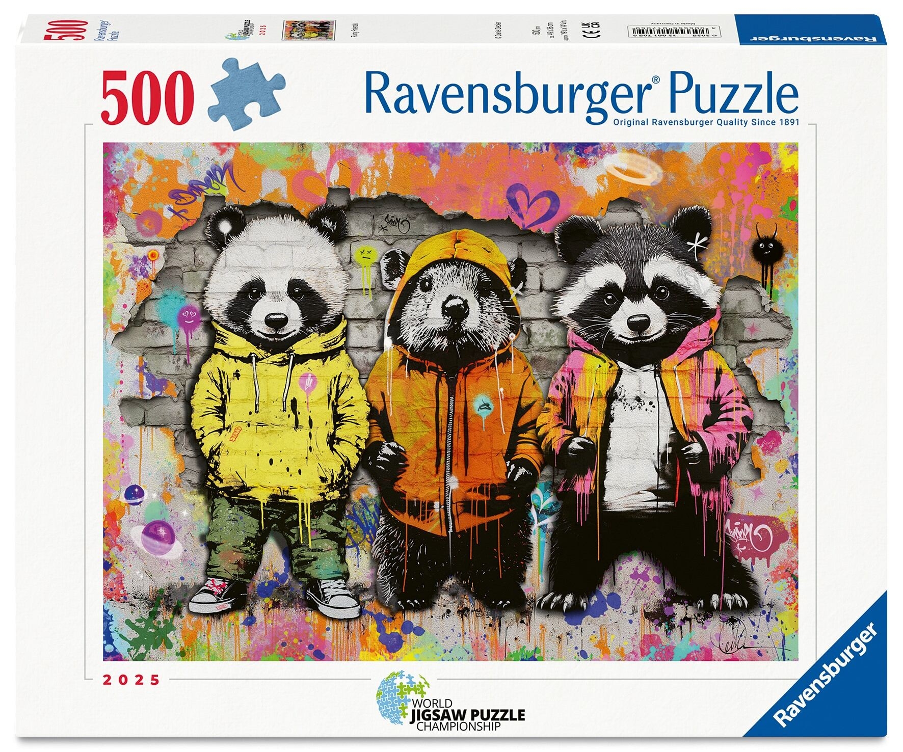 JIGSAW,500pc.Furry Friends (Ravensburger)