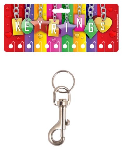 KEYRING,Bonanza Metal 7.4cm [Packs Only] K38034