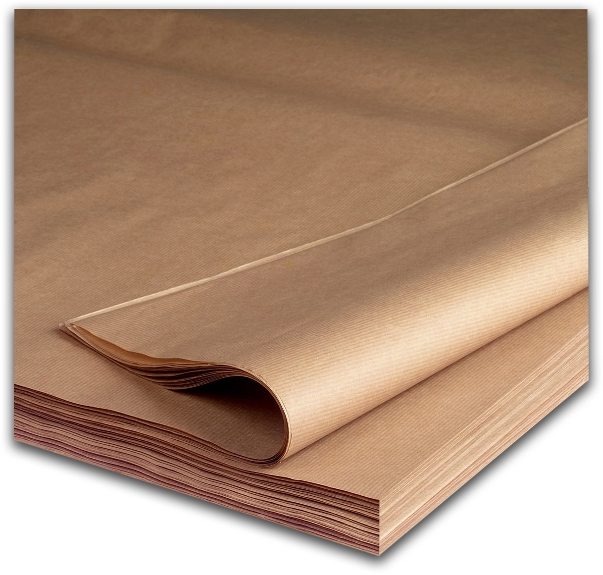 KRAFT SHEETS,90gsm 36x45in 900x1150mm Pure MG Ribbed [Splittable]