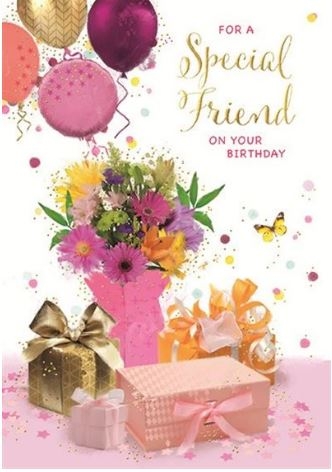 FRIEND CARDS, Flowers, Balloons & Presents [Packs Only]