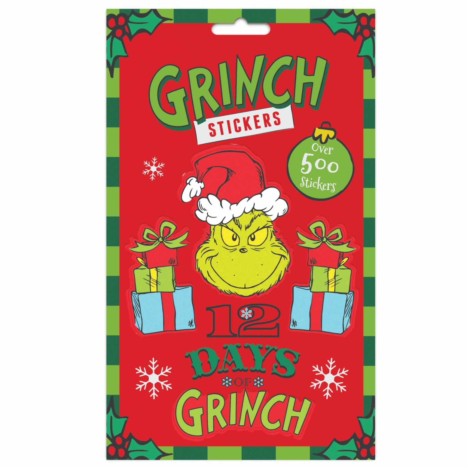 STICKERS, The Grinch H/pk [Splittable]