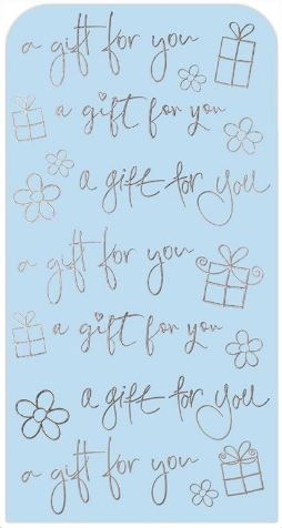 MONEY WALLET,Open Text Flowers & Presents 12`s [Packs Only]